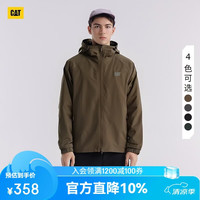 CAT 卡特秋新品男士户外休闲轻便LOGO教练夹克美拉德薄外套