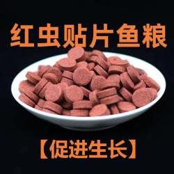 贴片鱼食小型热带鱼饲料孔雀鱼灯科鱼斗鱼金鱼红虫丰年虾通用鱼粮