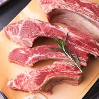 吃牛肉就要大块手把肉 原切新鲜肋眼骨500g  任选4斤（一件批发价）