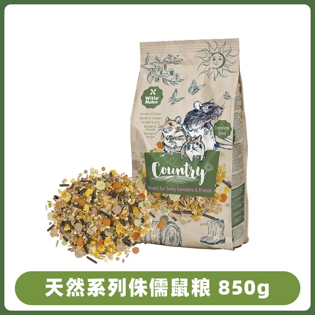 维特.魔轮 维特魔轮田园系列仓鼠粮金丝熊花枝鼠宠物主粮850g