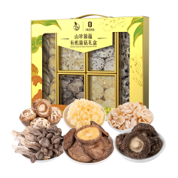 禾煜 山珍菌蕴有机菌菇礼盒700g