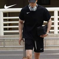 NIKE 男子速干短袖T恤宽松运动跑步上衣健身训练半袖潮流T恤