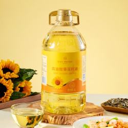 1号会员店 高油酸葵花籽油3L 食用油 物理压榨一级 零反式脂肪酸 葵油植物油