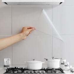米良品 透明自粘式耐热防油贴纸 60cm*3m