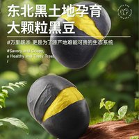 移动端、88VIP：三只松鼠 盐炒黑豆 500g 罐装