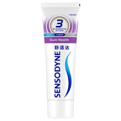 舒适达 牙龈护理抗敏感牙膏120g多赠35g舒缓酸痛清新含氟