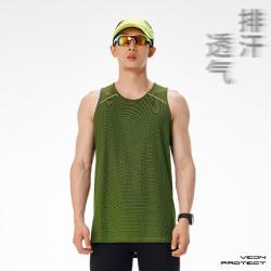 VEIDOORN 运动休闲背心新款男士夏季微宽松轻薄透气跑步羽毛球健身上衣无袖
