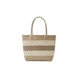 無印良品 MUJI 无印良品 手编包 环保材料手提包 菜篮子编织包 包包 女包