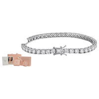 琦君 培育钻石网球手链 2.0ct 单证书 16cm