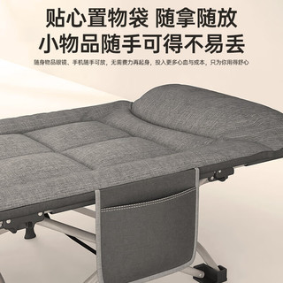 全品屋 折叠床 单人 美式一体床垫 户外便携行军床
