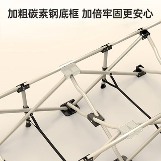 全品屋 折叠床 单人 美式一体床垫 户外便携行军床