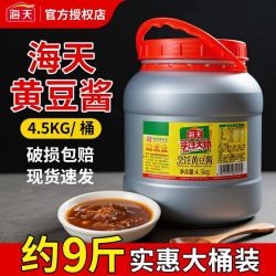 海天 黄豆酱 4.5kg 大桶装