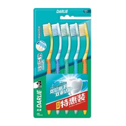 好来 原黑人)牙刷柔丝深洁护龈防出血卫生勤换装