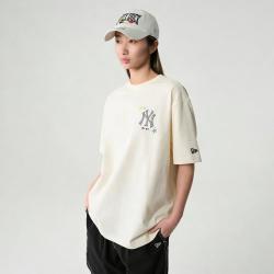 NEW ERA ERA/纽亦华 学院风印花 短袖T恤