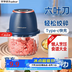 荣事达 捣蒜器电动蒜泥家用压蒜器小型绞肉机蒜泥捣碎器打蒜拉蒜器 基础款-家用绞肉蒜 基础款-电动无线