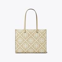 TORY BURCH T MONOGRAM 皮革大号女士单肩手提包