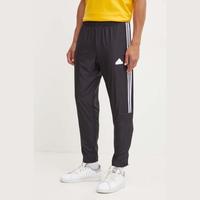 adidas 男款条纹撞色TIRO WVN裤子