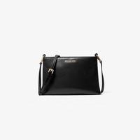 MICHAEL KORS Trisha 金色标识Logo荔枝纹拉链开合女款斜挎包