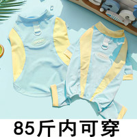 宠物四脚衣冰丝大狗狗衣服春夏薄款透气凉凉衣背心猫咪防晒用品