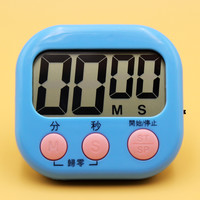 厨房定时器提醒器大声学生倒计时器电子闹钟秒表可爱钟磁吸