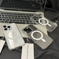 欧克里里 磁吸透明壳适用于苹果17Pro/16/iPhone14Promax/15手机壳保护套