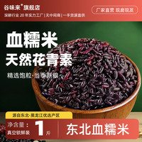 谷味来 黑龙江血糯米东北农家黑米粽子 紫江食用当季新五谷杂粮饭