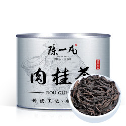 陈一凡 肉桂茶 高山原产岩茶浓香型乌龙茶圆罐装50g 自饮好茶