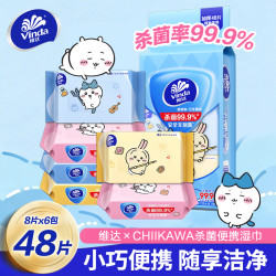 维达 CHIIKAWA超迷你卫生湿巾 10片*1包
