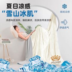 珀莱雅 A类冰淇淋凉感夏被空调被透气可机洗单双人夏凉被