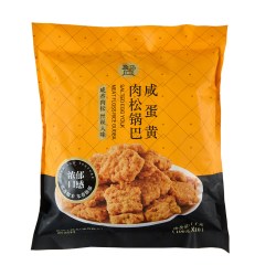 盒马 咸蛋黄肉松海苔锅巴 多口味锅巴 10包