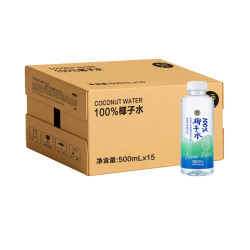 盒马 100%椰子水 500ml*15瓶