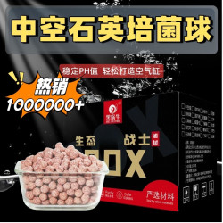 黑蜗牛中空石英球细菌球鱼缸过滤材料滴流盒顶滤底滤滤材培菌球体