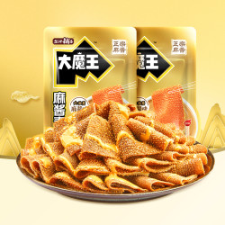 盐津铺子 大魔王麻酱素毛肚大片魔芋丝魔芋爽盐津铺子香辣零食