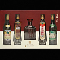 舍得 沱牌岁月历程系列 小酒组合 99ml*5瓶 高档礼盒装