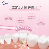 皓乐齿 超细毛小刷头软毛牙刷深层清洁保护牙龈原装进口