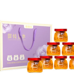 棒棰岛 大连鲜炖辽参 115g*7罐 礼盒装