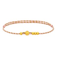 潮宏基 趣玩星星花朵黄金手链 小金花 SCG30007478