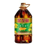 金龙鱼 新日期 金龙鱼5L纯香菜籽油炒菜正品家用商用桶装正品