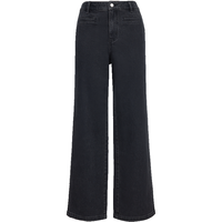 VERO MODA 含棉显瘦直筒牛仔裤