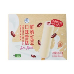 盒马 鲜奶红豆口味雪糕 60g*12支