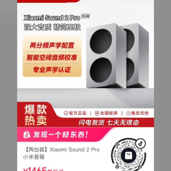 小米sound2pro两只装