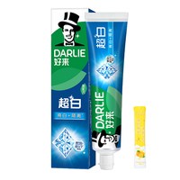 好来 原黑人)牙膏超白小苏打茶倍健系类190g大容量清新口气