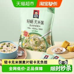 桂格 轻卡无米粥麦片玉米鸡肉味420g