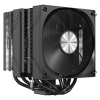 大水牛 T81 8铜管黑化双塔 CPU散热器 黑色