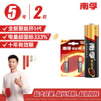 南孚 LR6AA 5号碱性电池 1.5V 2粒装