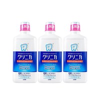 狮王 进口LION狮王齿力佳酵素漱口水450ml*3瓶无酒精