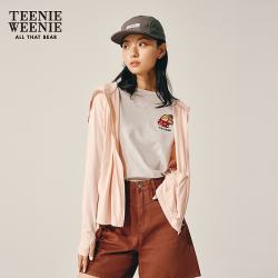 TEENIE WEENIE 小熊防晒外套秋季轻薄卫衣开衫