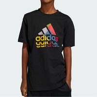 adidas 儿童透气圆领休闲短袖IB9136 IB9136 均码 128