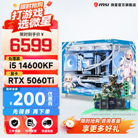 微星 RTX5060Ti显卡+i5 14600KF处理器主机