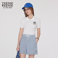 TEENIE WEENIE 小熊针织 POLO领短袖